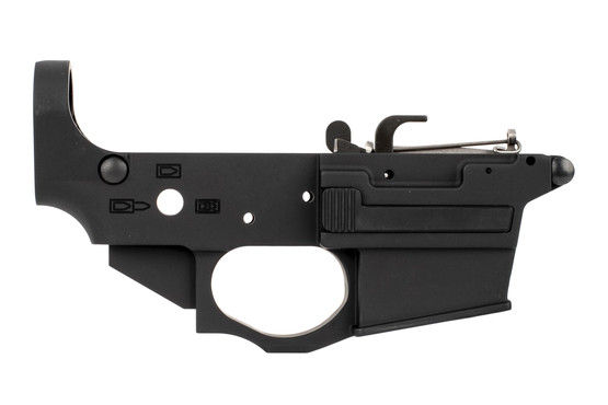 ST Spider 9mm PCC Stripped Lower for GLOCK magazines has a built-in trigger guard